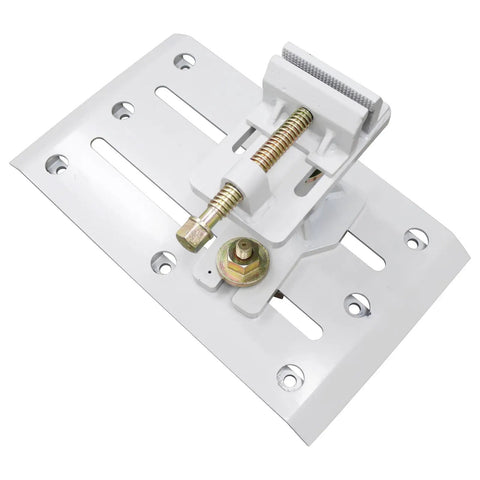 Mounting clamp for 2.7 Ton Car Body Pulling System With Movable Frame And Floor Chassis Straightening Machine, white and metal