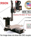 NexGen 18 Inch CNC Milling Machine Ready For Computerized CNC Inch Version Garage Grade Tiny Mill For Your Shop Lab Or School