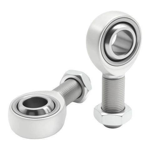 3/4 Inch Heim Joint Rod End Kit Set With Chromoly Joints Panhard Bar And Steering Shaft Support For Suspension Traction Bars Right And Left Hand Thread Durable Heat Treated Chrome Plated With PTFE Liner, with jam nuts
