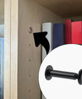 20 Sets Black M3 X 16mm Hex Socket Head Cap Screw And Flat Cap Nut Hardware Kit With Included Allen Wrench For Cabinetry And Desk Build Snug Fit Guaranteed Plus Workhorse Durability You Will Love, showing hex socket screw in cabinetry.
