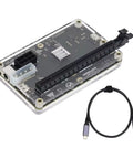 Hot Swappable Egpu Expansion Dock With Fast Usb Charging Cable showing a black PCB board and a connecting cable for easy setup.
