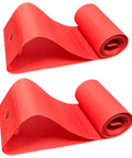 Fat Tire Rim Strips 2 Pack Nylon Tire Liner For Fat Bikes E Bikes And Mountain Bikes displayed flat and rolled