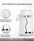 Built Tough Water Distiller Machine Packs 750 Watt Heating Coil with easy-to-use one key switch and automatic power-off.