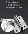 Stainless Steel Slide Bolt Door Lock with 90 Degree Rotation, 3.15mm thickness, ideal for gates and sheds.