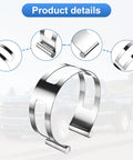 Beefy 3 Inch Stainless Steel Exhaust Clamp For Welding And Exhaust Pipe Repair Universal Fit Rust Resistant 304 Grade