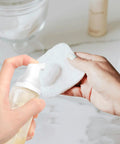 Using 2 Oz Travel Foam Dispenser Bottles Set Empty Plastic Pump Bottles For Hand Soap And Shampoo Refillable And Reusable Grab And Go Travel Containers 60 Ml Each on cotton pad