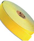 Close-up of yellow reflective pavement marking tape roll, Slip Resistant Sensory Path And Safety Tape For Outdoors, RPT 750