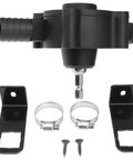 Drill Powered Transfer Pump For No Fuss Self Priming Water Oil Or Gasoline Flow Smooth Centrifugal Action with clamps and screws