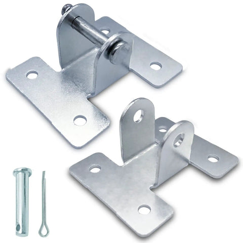 Two Pack Linear Actuator Mounting Brackets Silver Beefy Heavy Duty Aluminum H Shape Mounts With 180 Degree Rotation Easy Install