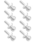 8 Pack M3 Ball Head Screws Stainless Steel 15mm Long 6mm Ball Head 8mm Hex For Himoto Redcat 1 By 10 RC Car Buggy Truck 94103 Replacement