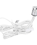 Proximity Sensor Switch For LED Cabinet And Wardrobe Lighting, Infrared Motion Induction with aluminum shell and white cables