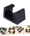 8 Pack Wicker Chair Fastening Clips Durable Plastic Clamps For Rattan Furniture No Slip Grip Secure Outdoor Seating Retainers, single clip view