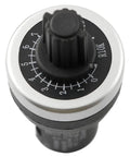 10K Ohm Potentiometer For Variable Speed Drives 22mm Rotary VSD Control Knob, industrial grade, mounted on control panel