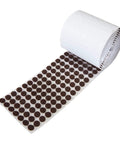 Heavy Duty 3/8 Inch Self Adhesive Felt Pads Round Brown Furniture And Cabinet Bumpers 1000 Pack Noise Reduction Floor Protection