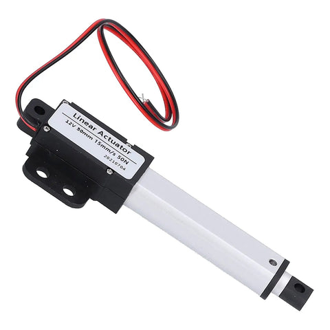 Heavy Duty Linear Actuator With 50 Mm Stroke Whisper Quiet Electric Motor For Automotive Upgrades durable aluminum housing