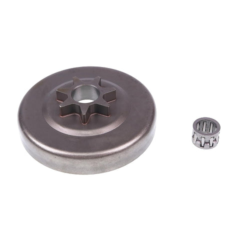Clutch Drum Chain Sprocket With Needle Bearing Compatible With Echo Chainsaw 0.325 Pitch 7 Teeth 21mm Height 14mm Bore Fits Echo CS 3900 4200ES 440 4400