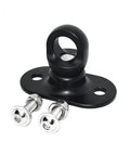 SpinRx Anchor Arm Swivel for Rope Rotation and System Completion, Sealed Stainless Steel Construction, Eliminates Tie Off Rope Twist, base and screws