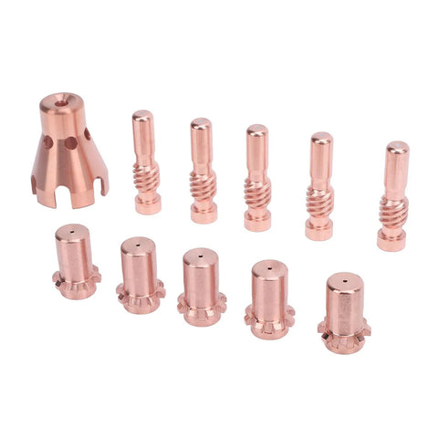 Dope Welding Consumables Kit For 100L And Tweco Mini Guns Featuring brass electrodes nozzles and contact tips for MIG welding.