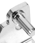 Heavy Duty Refrigerator Door Hinges Stainless Steel Built To Last Rotatable Hinges For Display Cabinets And Freezers Smooth Open And Close High Reliability Commercial Grade Durable Easy Install close-up chrome hinge pin