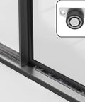 Sliding door with 8 Pack Nylon Single Wheel Screen Door Rollers With Galvanized Wheel Side Mount For Sliding Doors And Furniture Wardrobe Cupboard Closet Electroplating Pulley System Wear-Resistant Anti-Corrosion Rust-Resistant