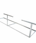 Beefy Heavy Duty Overhead Garage Storage Frame Kit Only, 2 Ft By 8 Ft, Galvanized Steel Framing With Adjustable 27 To 38 Inch Drop