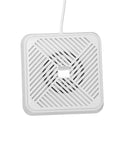 Ultra Compact Portable USB Dishwasher For Kitchen Sink, White Ultrasonic Cleaner with USB power and sleek design.