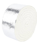 Heavy Duty Heatproof Aluminum Foil Fiberglass Pipe Insulation Tape With Strong Adhesive For Pipes Wires Auto Parts And Home Repair 3.94 In wide roll