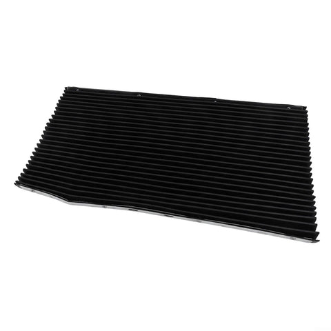 Heavy Duty Telescopic Accordion Way Cover For Milling Machines And CNC Lathes Flexible Rubber Chip Guard And Oil Shield Black 400x600mm