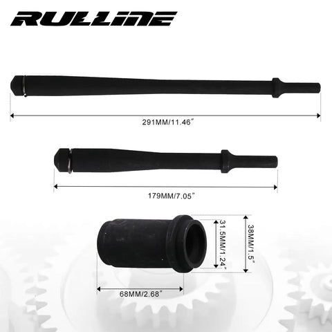 Air Powered Truck Anchor Pin Bushing Kit With Long And Short Driver Sets Two Piece Fits One Three Eighths Inch Anchor Bushings