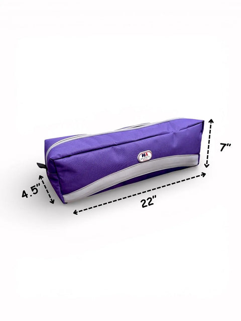 Trail Ready Cantle Bag For Western Saddles Heavy Duty 1000D Nylon With Padded 210T Lining And Zip Closure Easy D Ring Attachment