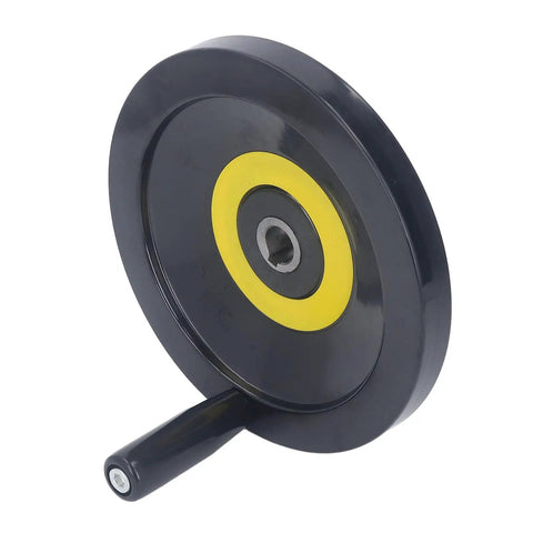 Smooth Precision Handwheel With Corrugated Grip For Lathe And Milling Machines 200mm Round Revolving Handle