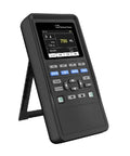 Top Shelf Digital Metal Leeb Hardness Tester For Stainless Steel And Copper Alloys HRC HL HB HV HS HRB Scales with display and buttons.