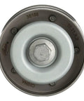 Genuine Replacement Drive Belt Idler Pulley Accessory for Mini Cooper Hatchback 2002 To 2007, top view with OEM number 36168.