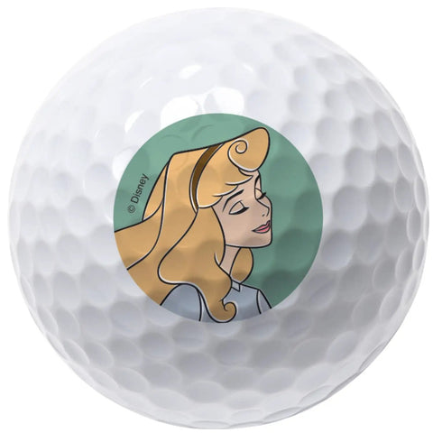 Disney Princess Aurora Golf Balls Four Pack With Officially Licensed Artwork Premium Gift Ready Packaging Collectible Disney Quality
