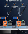 Pro Grade 150W Soldering Station Kit With Adjustable Temperature From 50C To 500C, LED Digital Display, ESD Safe