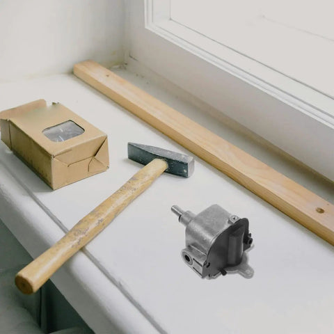 Rocker Gear Replacement For Electric Oscillating Fans With Wind Flow Heavy Duty Fan Gear, aluminum alloy on windowsill