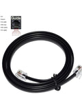 ST4 Autoguiding Cable 1m RJ11 6P6C No Fuss For Planetary Camera To Astronomical Telescope Equatorial Mount Plug And Play Guiding Cable 