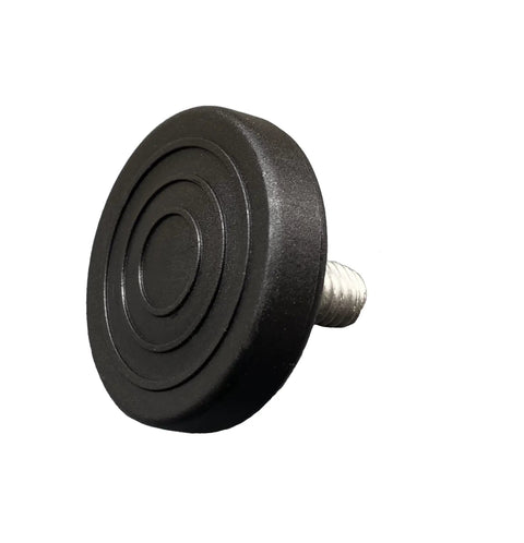 Super Strong Stainless Steel Adjustable Furniture Levelers Pack Of Eight With One Point Five Inch Base Heavy Duty Build To Fix Wobbly Tables Chairs Using Three Eighths Sixteen Thread