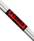Legit Game Changing Mid Trajectory Iron Shafts Six Piece Set Five Through Pitch Wedge.355 Taper Tip design with KBS 110R label.