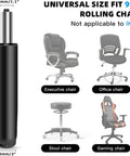 Two Point Five Inch Office Chair Gas Lift Cylinder Replacement Part Universal Size Fits Most Chairs Like A Pro displayed with chairs