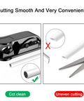 PTFE Tube Cutter Kit For Nylon PU And PVC Tubing Up To Three Quarters Inch OD Durable Plastic Body With Replaceable 304 Blade