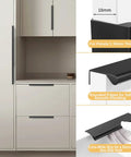 Gold Cabinet Pulls 2 Pack For Kitchen Cabinets And Drawers With Slick Hole Centers From 16mm To 960mm, Perfect Replacement