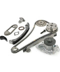 Top Quality Timing Chain Kit And Water Pump Combo For Toyota Highlander Camry Corolla RAV4 Matrix Vibe Lexus HS250h With 2.4L Engine Great Durability And Low Maintenance Cost Perfect Fix For Car Enthusiasts Needing Reliable Parts. 2.4L metal chain kit with water pump