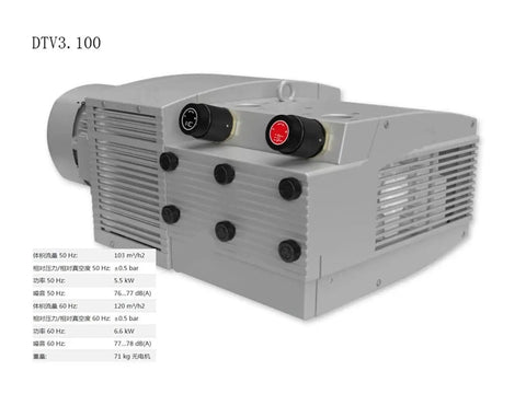 Badass Oil Free Rotary Vane Vacuum Pump Delivering Rock Solid Suction With Zero Hassle Upkeep And Compact Build For Serious Lab Or Medical Operations side view with controls