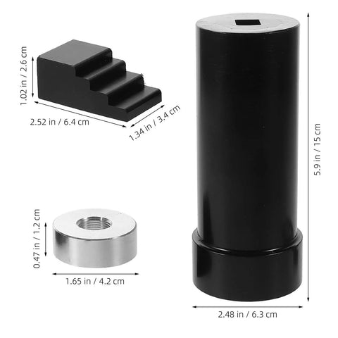 Kickass Motorcycle Mainshaft Nut Socket Wrench For Quick Twin And Primary Drive Sprocket Removal with tools and dimensions shown.