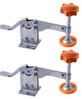 Stainless Steel Toggle Clamps With Vertical Release Adjustable Anti Slip Hold Down For Woodworking And Welding