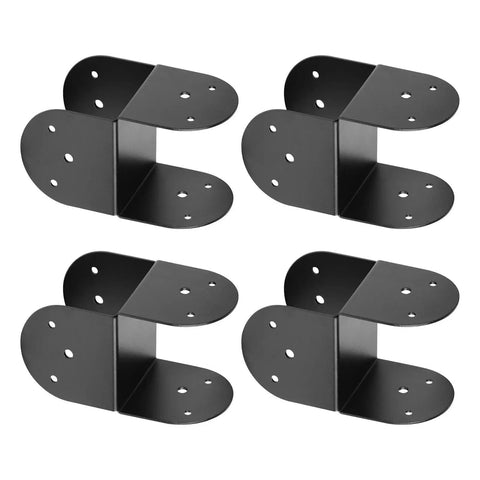 Heavy Duty Pergola Bracket Kit 4x4 Inch Metal Waterproof Connectors For Wood Posts Outdoor Garden Yard Fence Deck Gazebo Gate Mailbox