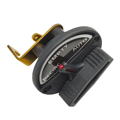 Valve Actuator For Skeeter Boats And Ranger Boats Livewell Control Cable Lever Replacement Part 5900006 black with white lettering