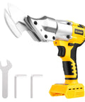 Cordless 20V Max Metal Shears, Heavy Duty Brushless Cutter For Stainless Steel And Iron, Cuts 18 Gauge Metal And Carpet