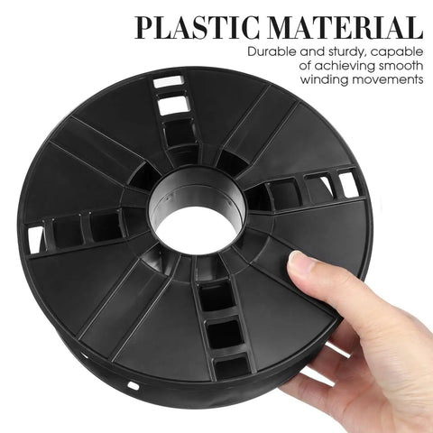 Heavy Duty Extension Cord Reel With Pro Grade Industrial Plastic Build Tangle Free Winding For Garage Shop And Craft Room Storage